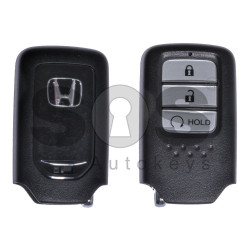OEM Smart Key for Honda Buttons:3 / Frequency:434MHz / Transponder:HITAG3/128-Bit Honda AES / Blade signature:HON66 / FCC ID: KR 5V 2X / Keyless Go ( Automatic Start ) 