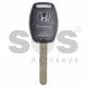 OEM Regular Key for Honda Buttons:3 / Frequency: 433MHz / Transponder: HITAG2/ ID46 / PCF7941 / Blade signature: HON66 / Part No: 72147-SZA-R2 / Manufacture: Continental / AFTERMARKET SHELL