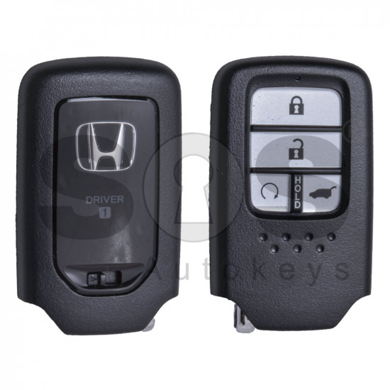 OEM Smart Key for Honda CRV Buttons:4 / Frequency: 433MHz / Transponder:HITAG 3 / Blade signature: HON66 / Part No: 72147-THA-H210-M1 / Automatic Start / Keyless Go