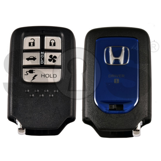 OEM Smart Key for Honda  Buttons:5/ Frequency: 434MHz / Transponder: NCF295/HITAG 3  / Part No:  2147-TRW-J010-M1 A2C98576500 / Keyless Go