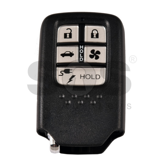 OEM Smart Key for Honda  Buttons:5/ Frequency: 434MHz / Transponder: NCF295/HITAG 3  / Part No:  2147-TRW-J010-M1 A2C98576500 / Keyless Go