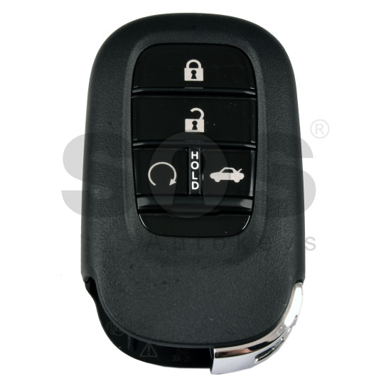 OEM Smart Key for Honda SEDAN 2023 Buttons:4/ Frequency: 433.66 434.18 MHz / Transponder: NCF29A/HITAG AES/ / Part No: 72147-30A-Z01/ Keyless Go