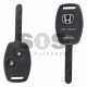 Regular Key for Honda CR-V / Jazz Buttons:2 / Frequency:433MHz / Transponder:PCF 7961 / Blade signature:HON66 / Part No:35111 SWW 305 