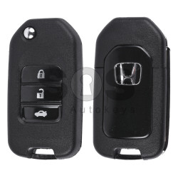 Flip  Key for Honda Buttons:3 / Frequency:433MHz / Transponder:HITAG 3 / Blade signature:HON66 / Part No:TWB1G721