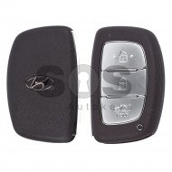 OEM Smart Key for Hyundai Buttons:3 / Frequency:433MHz / Transponder:RF430 / Blade signature:HY22 / Part No:1408210816 / Keyless Go