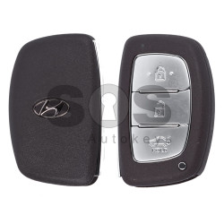 OEM Smart Key for Hyundai Buttons:3 / Frequency:433MHz / Transponder:HITAG 3 / Blade signature:HY22 / Part No:1411231054 / Keyless Go