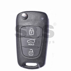 OEM Flip Key for Hyundai IX20 Buttons:3 / Frequency:433MHz / Transponder:4D-60 80-Bit / Blade signature:HY22 / Immobiliser System:Immobiliser Box / Part No:RKE-4A02 / 95430-1K000 OEM Flip Key for Hyundai IX20 Buttons:3 / Frequency:433MHz / Transponder:4D-60 80-Bit / Blade signature:HY22 / Immobiliser System:Immobiliser Box / Part No:RKE-4A02 / 95430-1K000
