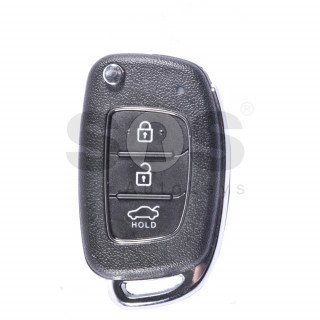 OEM Flip Key for Hyundai Buttons:3 / Frequency:433MHz 