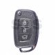OEM Flip Key for Hyundai Buttons:3 / Frequency:433MHz / Transponder:HITAG 128-Bit AES / PCF 7938 / Blade signature:Y-6DP1 / Immobiliser System:Immobiliser Box / Part No: 95440-B4100 / 95430-B9500