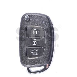 OEM Flip Key for Hyundai Buttons:3 / Frequency:433MHz / Blade signature:HY22 / Immobiliser System:Immobiliser Box / Part No:OKA-420T (AD)/ 0682
