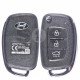 OEM Flip Key for Hyundai Buttons:3 / Frequency:433MHz / Blade signature:HY22 / Immobiliser System:Immobiliser Box / Part No:95430-C7500