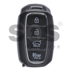 OEM Smart Key for Hyundai Santa Fe Buttons:4 / Frequency:433MHz / Transponder:HITAG3/128-bit AES/ID47 / Blade signature:HY22 / Part No:95440-S1000 / Keyless Go