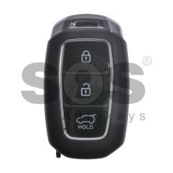 OEM Smart Key for Hyundai Kona Buttons:3 / Frequency:433MHz / Transponder:HITAG3/128-Bit AES/ID47 / Blade signature:HY22 / Part No:95440-J9100 ; 95440-J9101 / Keyless Go