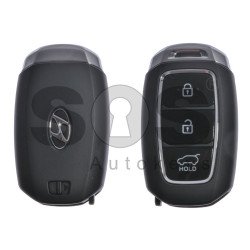 OEM Smart Key for Hyundai Buttons:3 / Frequency:433MHz / Transponder:HITAG 3/128-bit AES/ID47 Honda / Blade signature:HY22 / Part No:95440-M5200 / Keyless Go