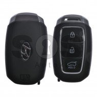 OEM  Smart Key for Hyundai Santa Fe 2018 Buttons:3 / Frequency:433MHz / Transponder:HITAG3/128-Bit AES/ID47 / Blade signature:HY22 / Part No:95440-S1100 / Keyless Go
