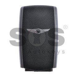 OEM Smart Key for Hyundai Genesis G70 Buttons:4 / Frequency:433MHz / Transponder:HITAG3/128-bit AES/ID47 / Blade signature:HY22 / Part No:95440-G9000 / Keyless Go