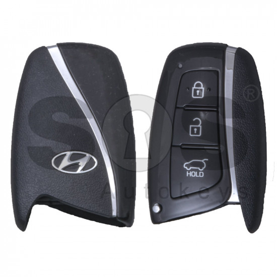 OEM Smart Key for Hyundai Santa Fe 2013 Buttons:3 / Frequency:433 MHz / Transponder: HITAG 2/ ID 46/ PCF7952 / Blade signature:HY22/HYU-45 / Part No: 95440-2W600 / Keyless GO