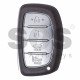 OEM Smart Key for Hyundai Tucson 2018+ Buttons:4 / Frequency:433MHz / Transponder: HITAG3 / Blade signature: HY22 / Part No: 95440-D3110 / Keyless Go