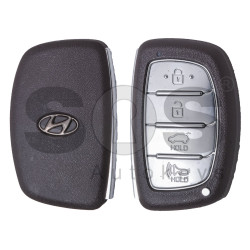 OEM Smart Key for Hyundai Tucson 2018+ Buttons:4 / Frequency:433MHz / Transponder: HITAG3 / Blade signature: HY22 / Part No: 95440-D3110 / Keyless Go