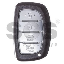 OEM Smart Key for Hyundai Tucson Buttons:4 / Frequency:433MHz / Transponder: HITAG2/ ID46/ PCF7953 / Blade signature: HY22 / Part No: 95440-2S600 / Keyless Go