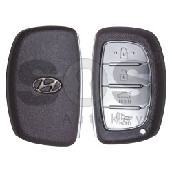 OEM Smart Key for Hyundai Tucson Buttons:4 / Frequency:433MHz / Transponder: HITAG2/ ID46/ PCF7953 / Blade signature: HY22 / Part No: 95440-2S600 / Keyless Go
