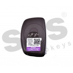 OEM Smart Key for Hyundai Elantra Buttons:3 / Frequency:433MHz / Transponder:Texas Crypto 128-bit AES  / Blade signature:HY22 / Part No:95440-F2100 / Keyless Go