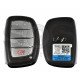 OEM  Smart Key for Hyundai Sonata Buttons:3+1p / Frequency:433MHz / Transponder: 128-Bit AES/ Blade signature:HY22 / Part No:95440-C1001/95440-C1000NNA  / Keyless Go