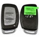 Smart Key for Hyundai Tucson Buttons:3 / Frequency:433MHz / Transponder: HITAG3/ NCF2971X/ NCF2972X / Blade signature: HY22 / Part No: 95440-D3000 / Keyless Go