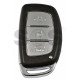 Smart Key for Hyundai  Tucson 2019+ Buttons:3 / Frequency:433MHz / Transponder: HITAG3/ NCF2971X/ NCF2972X / Blade signature: HY22 / Part No: 95440-D3500 / Keyless Go