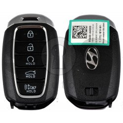 OEM Smart Key for Hyundai Avante Buttons:5 / Frequency:433MHz / Transponder: ATMEL AES  / Part No: 95440-AA000 / Keyless Go
