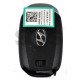 OEM Smart Key for Hyundai Avante Buttons:5 / Frequency:433MHz / Transponder: ATMEL AES  / Part No: 95440-AA000 / Keyless Go