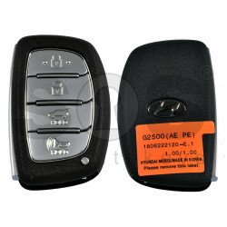 OEM Smart Key for Hyundai IONIQ Buttons:4 / Frequency: 433MHz / Transponder:HITAG3/ NCF2951X/ NCF2952X / Blade signature:HY22 / Part No:95440-G2500 / Keyless Go