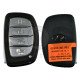 OEM Smart Key for Hyundai IONIQ Buttons:4 / Frequency: 433MHz / Transponder:HITAG3/ NCF2951X/ NCF2952X / Blade signature:HY22 / Part No:95440-G2500 / Keyless Go