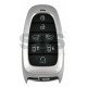 OEM Smart Key for Hyundai  Buttons:7 / Frequency:433MHz / Transponder:HITAG 3/NCF 29A1X/ Blade signature:HY22 / Part No: 95440-M5000 / Keyless Go / Automatic Start 