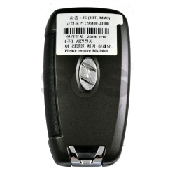 OEM Flip Key for Hyundai VELOSTER 2018+ Buttons:3 / Frequency:433 MHz / Transponder:TIRIS DST80 / Blade signature: / Part No 95430-J3100