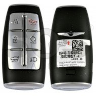 OEM Smart Key for Hyundai Genesis G 2018+ Buttons:5+1P / Frequency:433MHz / Transponder:HITAG3/NCF2951X/ NCF2952X / Blade signature:HY22 / Part No:95440-T1000 / Keyless Go / AUTOMATIC START OEM Smart Key for Hyundai Genesis G 2018+ Buttons:5+1P / Frequency:433MHz / Transponder:HITAG3/NCF2951X/ NCF2952X / Blade signature:HY22 / Part No:95440-T1000 / Keyless Go / AUTOMATIC START