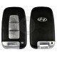 Smart Key for HYUNDAI Buttons: 3  / Frequency:433MHz / Transponder:PCF 7952 / Blade signature:HY22 / Part No: 95440-A6000