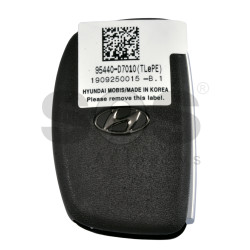 OEM Smart Key for Hyundai 2020+ Buttons:3 / Frequency: 433MHz / Transponder:HITAG3/ NCF2951X/ NCF2952X / Blade signature:HY22 / Part No:95440-D7010 / Keyless Go