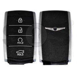 OEM Smart Key for Hyundai Genesis 2019+ Buttons:4 / Frequency:433MHz / Transponder:HITAG3/NCF2951X/ NCF2952X / Blade signature:HY22 / Part No:95440-G9200 / Keyless Go / Automatic Start 