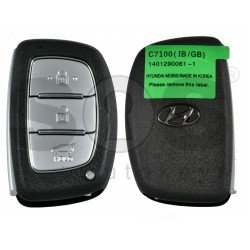 OEM Smart Key for Hyundai I 20 2018+ Buttons:3 / Frequency: 433MHz / Transponder: 7945/7953/HITAG 2 / Blade signature:HY22 / Part No:95440-C7100/ Keyless Go
