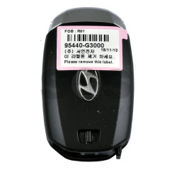 OEM Smart Key for Hyundai Elantra 2018+ Buttons:4 / Frequency:433MHz / Transponder:TIRIS RF430 (8A)/ Blade signature:HY22 / Part No:95440-G3000/ Keyless Go /