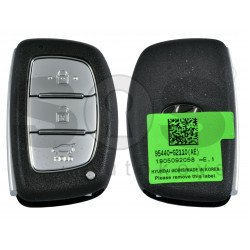 OEM Smart Key for Hyundai Ioniq 2019+ Buttons:3 / Frequency: 433MHz / Transponder:HITAG3/ NCF2951X/ NCF2952X / Blade signature:HY22 / Part No: 95440-G2110 / Keyless Go