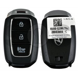 OEM Smart Key for Hyundai Santa FE 2020+ Buttons:3 / Frequency:433MHz / Transponder:NCF29A/HITAG 3/ Blade signature:HY22 / Part No:95440-S2200/ Keyless Go /