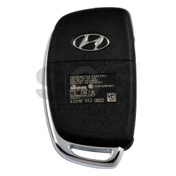 OEM Flip Key for Hyundai Santa I40  2013-2015 Buttons:4 / Frequency:433 MHz / Transponder:4D60 / Part No:  95430-3Z521/3Z522 /  Manufacture: Hyundai Mobis