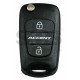 OEM Flip Key for Hyundai Accent 2012-2013  Buttons:2 / Frequency:433MHz / Transponder:PCF 7936/ HITAG2 / Blade signature:HY22 / Immobiliser System:Immobiliser Box / Part No: 95430-1R110