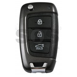 OEM Flip Key for Hyundai Accent 2018+ Buttons:3 / Frequency:433MHz / Transponder:TIRIS DST 80  / Blade signature: / Immobiliser System:Immobiliser Box / Part No: 95430-H5500/H6500