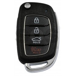 OEM Flip Key for Hyundai Sonata 2015-2017 Buttons:3+1P / Frequency:433MHz / Transponder:  / Blade signature: / Immobiliser System:Immobiliser Box / Part No: 95430-C1010