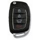 OEM Flip Key for Hyundai Sonata 2015-2017 Buttons:3+1P / Frequency:433MHz / Transponder:  / Blade signature: / Immobiliser System:Immobiliser Box / Part No: 95430-C1010