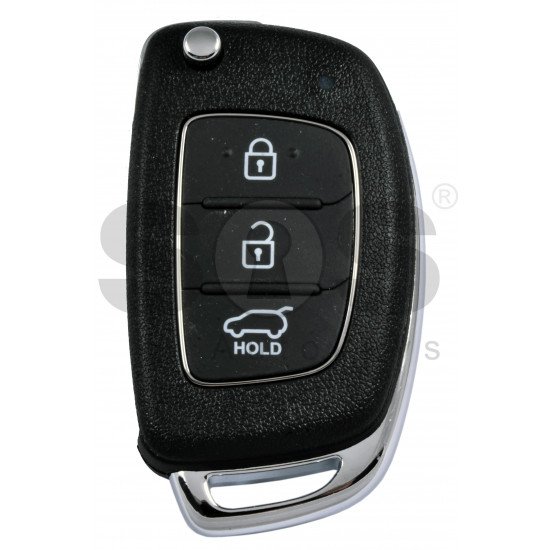 OEM Flip Key for Hyundai I20 20162017 Buttons3