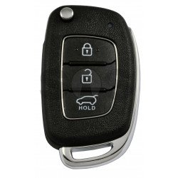 OEM Flip Key for Hyundai Creta 2016-2019 Buttons:3 / Frequency:433MHz / Transponder: PCF7938/HITAG 3   / Blade signature: / Immobiliser System:Immobiliser Box / Part No:  95430-A0100